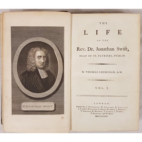 20 - Dr. Jonathan Swift. The Works of Jonathan Swift, Dean of |St. Patricks, Dublin. 1784. Fine tight com... 