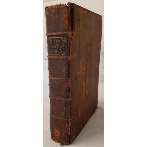 24 - Allestree, Richard The Works of the Learned and Pious Author of the Whole Duty of Man. Dublin 1723. ... 