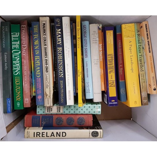 2 - Two boxes of Irish and General Interest Books
