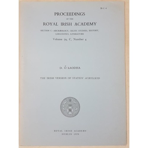 4 - Large Collection of Proceedings Of The Royal Irish Academy c.85