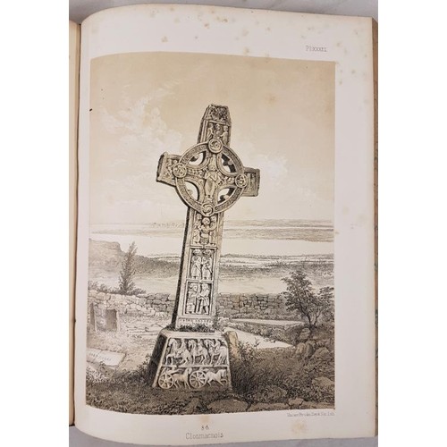 25 - Petrie, George Christian Inscriptions in the Irish Language. Dublin, 1872 & 1878 2 vols. (bound ... 