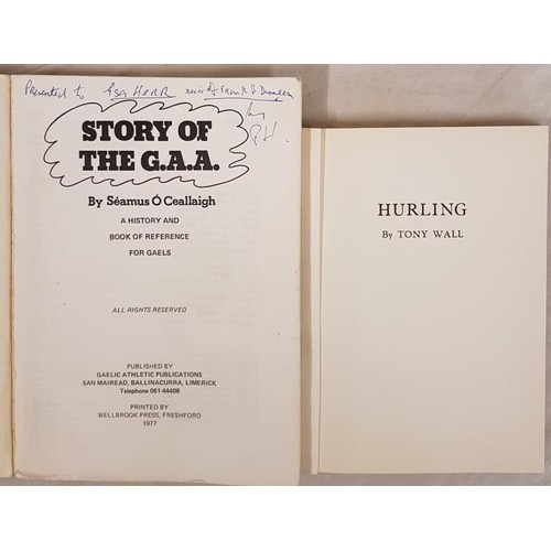 32 - Story of the G. A. A. by Seamus O’Ceallaigh. A History Book and Reference for Gaels. Wellbrook Press... 