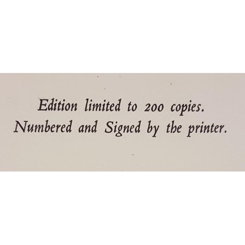 39 - Printing in Dublin Prior to 1601. E. R. Mc Dix. Three Candles Press. 1932. plus plates. original qua... 