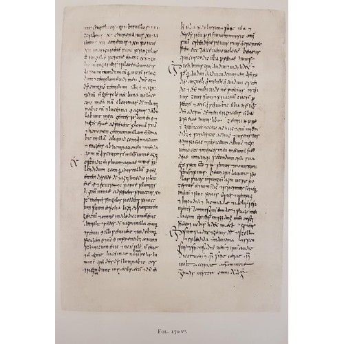 59 - John Gwynn Liber Ardmachanus (The Book of Armagh) 1913. Limited edition (400) Thick folio. With 6 ti... 