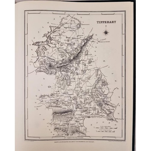 75 - Atlas Comprising the Counties of Ireland and a General Map of the Kingdom. Samuel Lewis. 1995 reprin... 