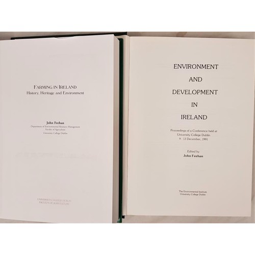 76 - John Feehan, Farming in Ireland, folio, mint copy with attractive prepublication brochure; Environme... 