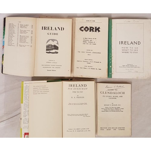 126 - H.Piehler Ireland For Everyman and 4 other Irish travel works