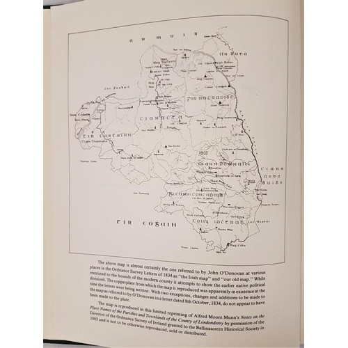 154 - Munn, Alfred Moore. Notes on the Place Names of the Parishes and Townlands of the County of Londonde... 