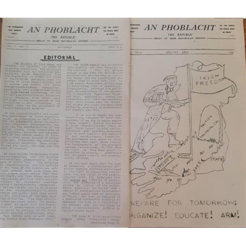 174 - 13 issues of Republican magazine ‘An Phoblacht’ published in Cork between 1966 and 1967.... 