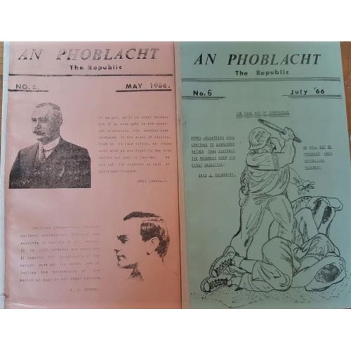 174 - 13 issues of Republican magazine ‘An Phoblacht’ published in Cork between 1966 and 1967.... 