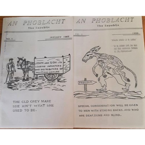 174 - 13 issues of Republican magazine ‘An Phoblacht’ published in Cork between 1966 and 1967.... 