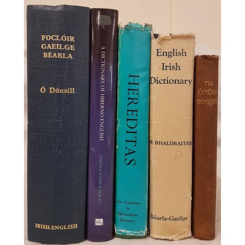 498 - Terence Patrick Dolan A Dictionary of Hiberno-English; and 4 others