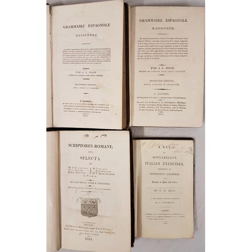 506 - Jephson family, Mallow, provenance:  Scriptures Romani, Printed in Eton for their pupils, 1813 ... 