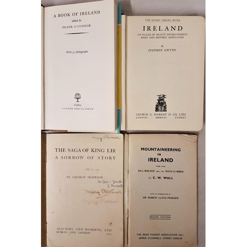 518 - Stephen Gwynn Ireland 1927. Illus.;   C. W. E. Wall. Mountaineering in Ireland&n... 