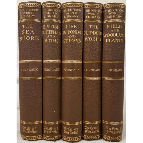 560 - Natural History:   W. Furneaux 5 uniform titles - The Outdoor World; The Sea Shore; Britis... 