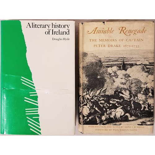 572 - Douglas Hyde A Literary History of Ireland 1980;  and  Amiable Renegade - T... 