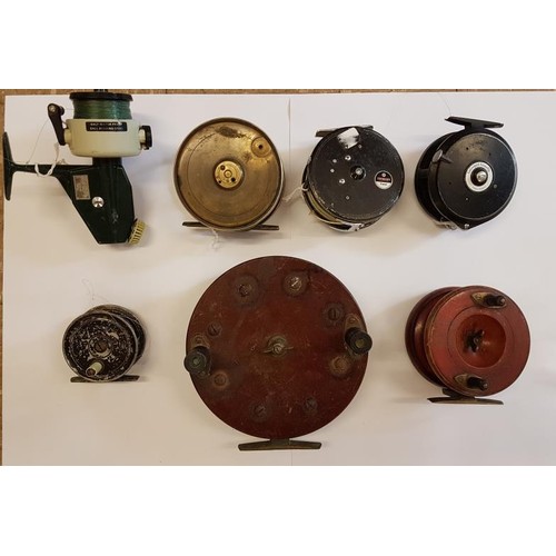 25 - Collection of Seven Fishing Reels