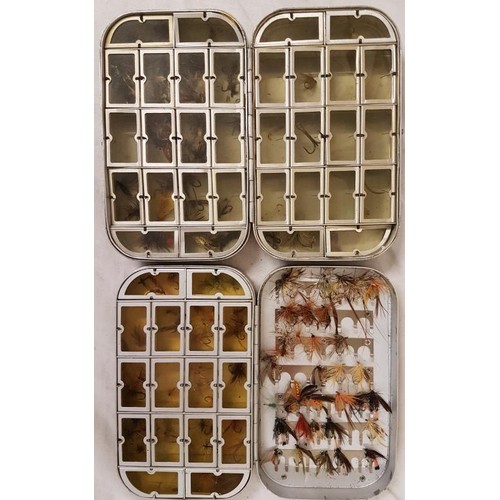 75 - Two Fly Boxes (Salmon, Trout Flies)