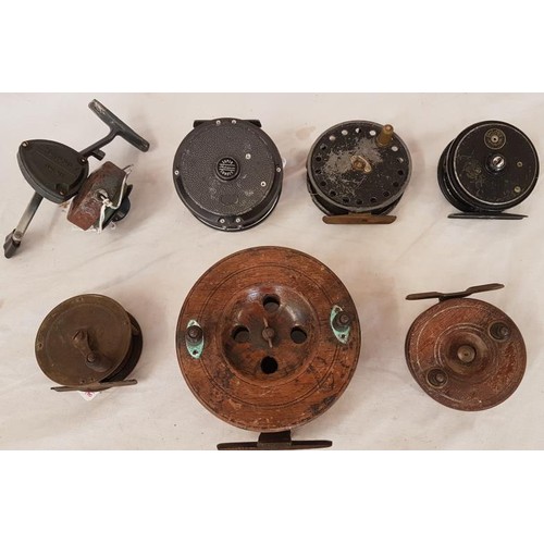 78 - Collection of Seven Fishing Reels