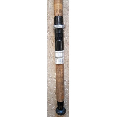 85 - Vintage Maxfly Double Built Butt, 3-piece split cane Fishing Rod, c.12ft