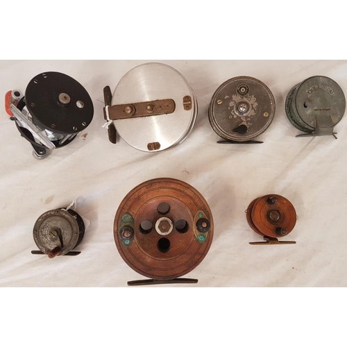 102 - Collection of Seven Fishing Reels