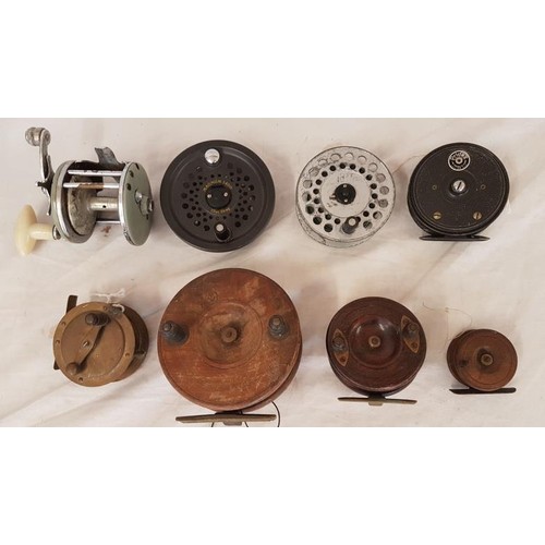 104 - Collection of Eight Fishing Reels