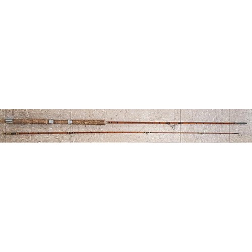 105 - Vintage Split Cane 2-Piece Fishing Rod, c.9ft