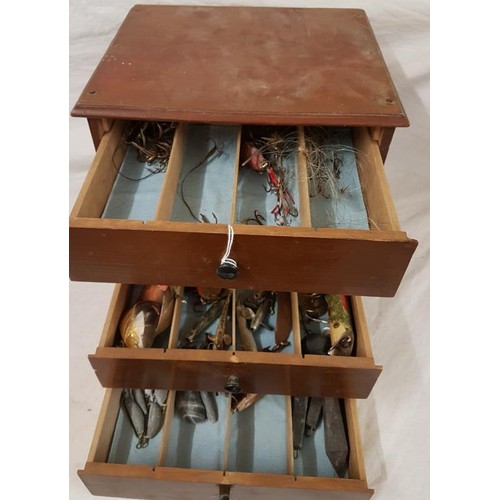 123 - Collector's Cabinet and Contents