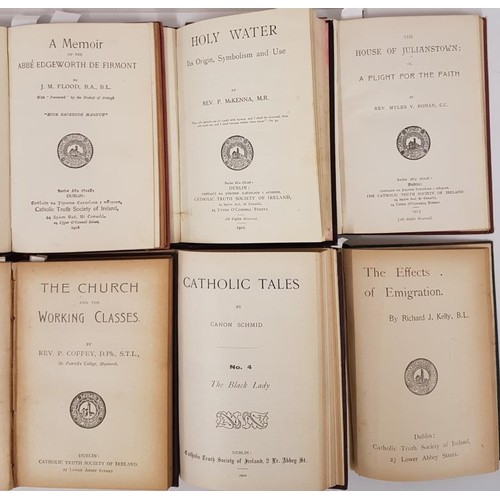20 - 6 volumes of Irish interest pamphlets. Under Croagh Patrick; Effects of Emigration; House of Julians... 
