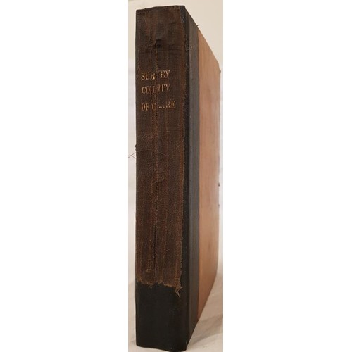 50 - Hely Dutton Statistical Survey of the County of Clare, 1808. Repairs to spine, new end tapers, missi... 