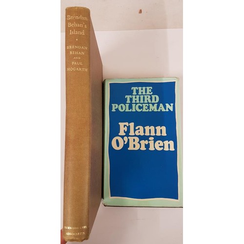 72 - B. Behan Brendan Behan’s Island. 1962. 1st. Illustrated. And Flann O’Brien. The Third Po... 