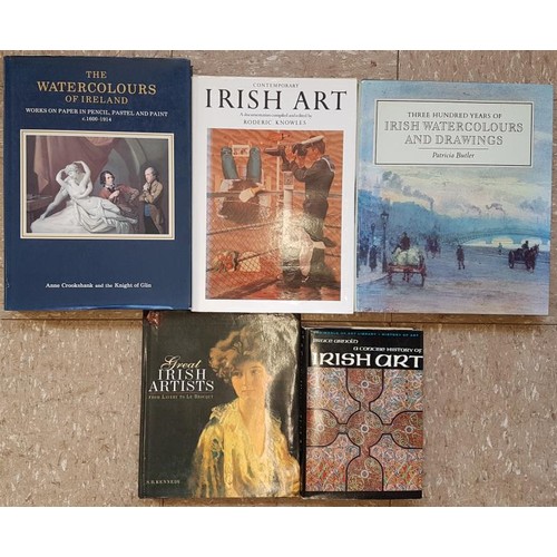 76 - Irish Art lot:  Patricia Butler  Three Hundred Years of Irish Watercolours and Drawings, 1... 