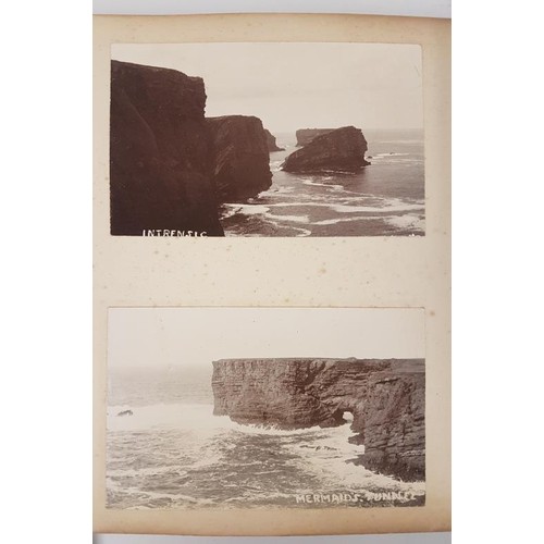 85 - Clare-Limerick interest photographic album. 1880-192 mostly. Lanahrone House Corbally 1908, Kilkee, ... 