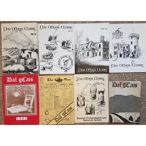 89 - The Other Clare - Volumes 6, 8, 9, 10 and 11; Dal gCais NR1(no date); NR4 (1978), NR10 (1991)... 