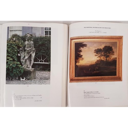92 - Christies Auction Catalogue – Castletown House, Co. Kilkenny 7/8 Oct. 1991 and Christies Aucti... 