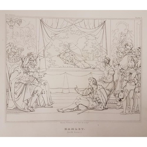 111 - German Illustrator: Retzstch, M. Gallerie zu Shakspeare's Dramatischen Werken. … Gallery to Shakespe... 