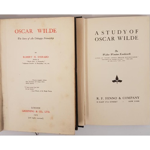 115 - R.H. Sherard. Oscar Wilde – The Story of An Unhappy Friendship. 1905. Illustrated and W.W. Ken... 