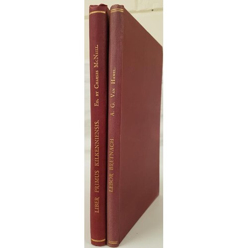137 - IMC, Liber primus Kilkenniensis, 1931; Liber Brethnach, nd. Both royal 8vo, red cloth and vg. (2)... 