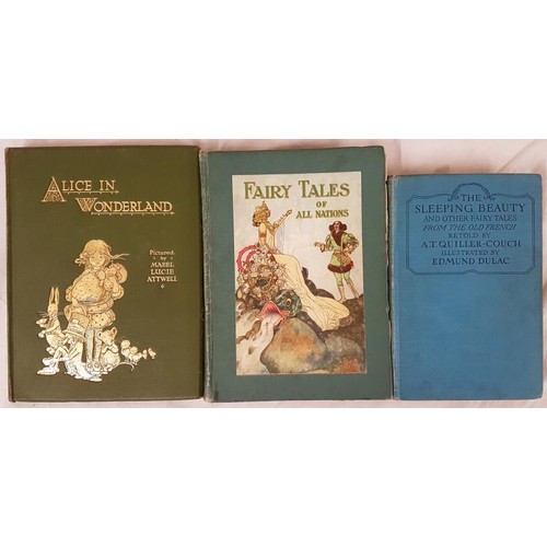 143 - Children’s Books: Illustrated: Carroll, Lewis Alice in Wonderland. Illustrated by Mabel Lucie ... 