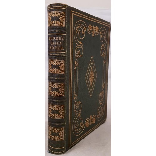 147 - Fine binding - Thomas Moore - Lalla Rookh, an Oriental Romance 1854. Pages xvi, 287. Hardcover. Boun... 