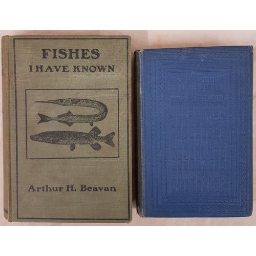 149 - Fishes I have Known, Arthur H Beavan, 1905, First Edition, T Fisher Unwin, Hardback, with black and ... 