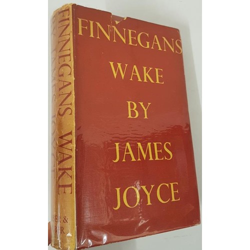 168 - James Joyce. Finnegan's Wake. 1946. 2nd edit in scarce dust jacket.