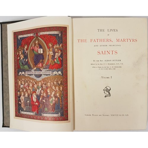 178 - Butler, Rev. Alban The Lives of the Fathers, Martyrs and Other Principal Saints, 4 volumes, London, ... 