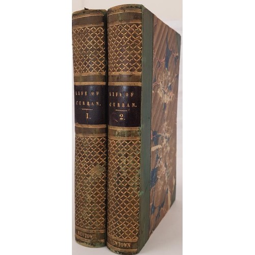 186 - Life of Curran by his son William Henry Curran -2 Volumes