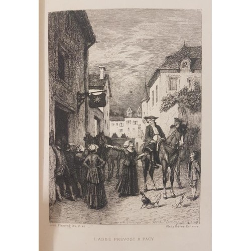 206 - Prevost, L'Abbe Manon Les Caut, 1 volume 1875, Glady Ferres