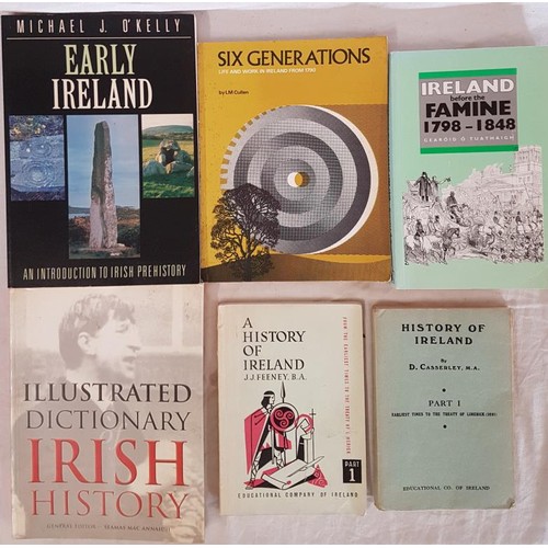 214 - Irish history: J. J. Feeney  A History Of Ireland Part 1, 1960. Pages 134, illustrated; Ca... 