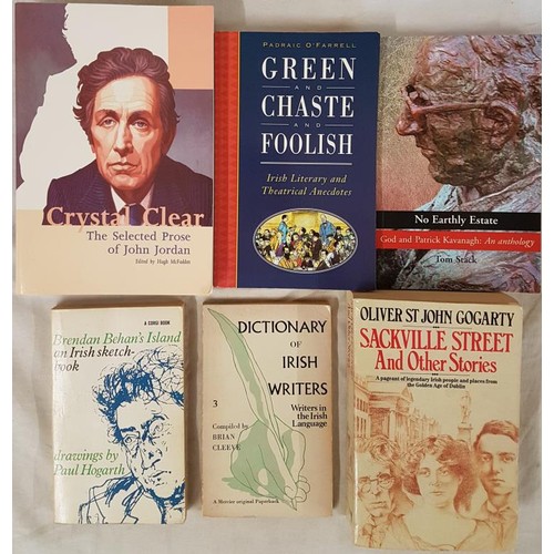 229 - Irish literary interest – Hugh McFadden – Crystal Clear - the selected prose of John Jor... 