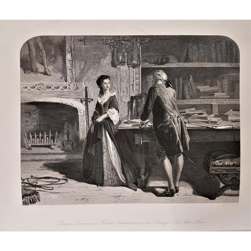 233 - Six Engravings in Illustration of Rob Roy for Members of the Royal Association for Promotion of the ... 