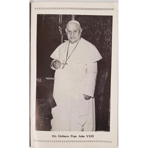 290 - Souvenir Brochure of opening and dedication of new church of SS. Patrick and Saran, Belmont, Offaly,... 