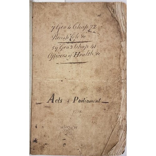 296 - Contagious Diseases & Hospitals in Ireland: An Act to Establish Regulations for Preventing Conta... 